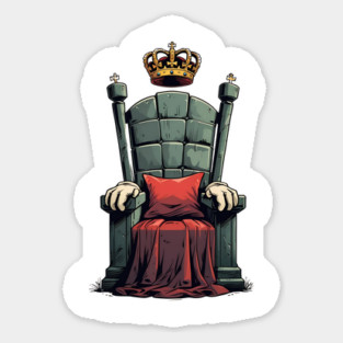 No King Sticker