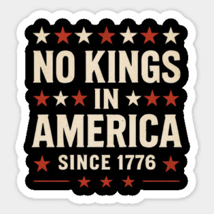 No-Kings-In-America Magnet