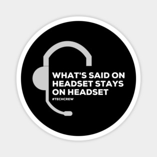 Theater Tech – Stage Crew Life Humor – Tech Week Chaos – Theater Gifts for Techies and Drama Nerd Magnet