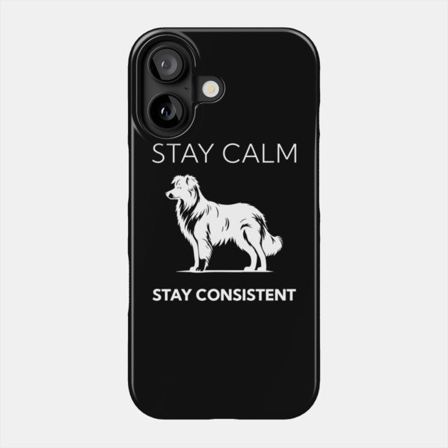 Stay Calm - Stay Consistent Phone Case by Nate's Store 1