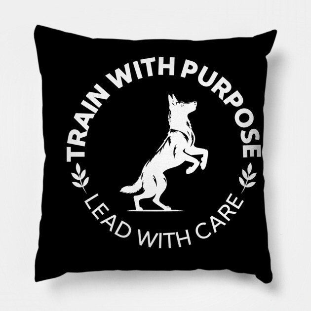 Train With Purpose - Lead With Care Pillow by Nate's Store 1
