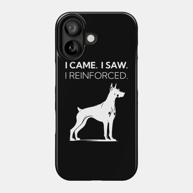 I Came. I Saw. I Reinforced Phone Case by Nate's Store 1