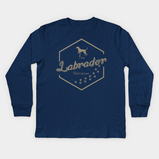 Labrador Kids Long Sleeve T-Shirt by Nate's Store 1