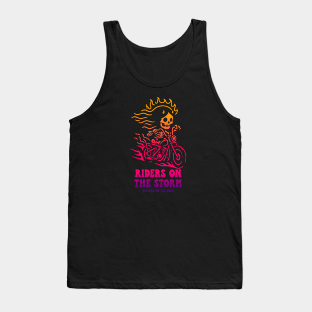 RIDERS ON THE STORM Tank Top by artslaves