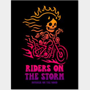 RIDERS ON THE STORM Posters and Art