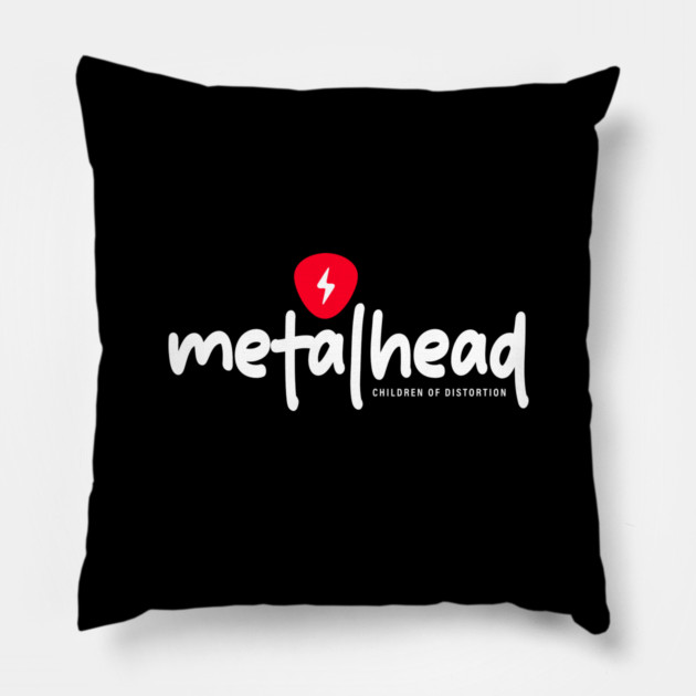 METALHEAD Pillow by artslaves
