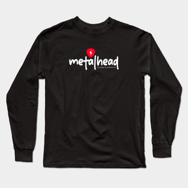 METALHEAD Long Sleeve T-Shirt by artslaves