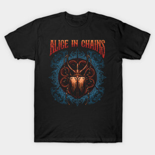 Alice in chains band merch bee artwork T-Shirt