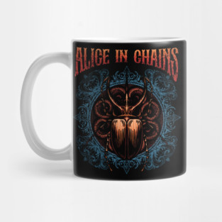 Alice in chains band merch bee artwork Mug