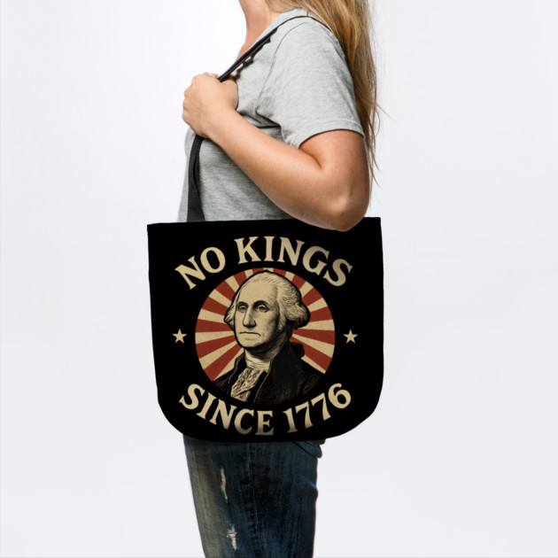 No-Kings-In-America by Creatifly Graphic Tees