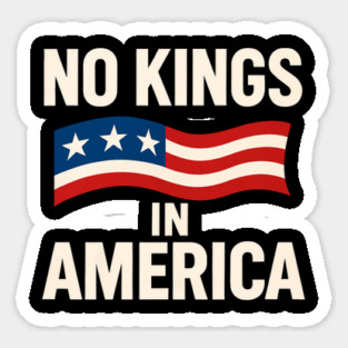 No-kings-in-america Magnet