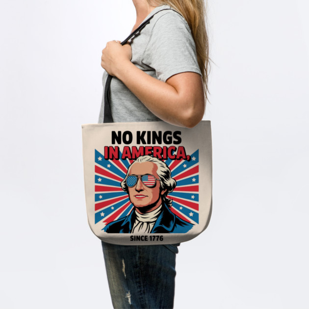 No-kings-in-america by Creatifly Graphic Tees