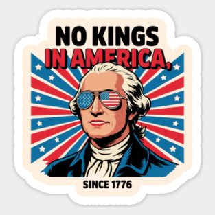 No-kings-in-america Magnet