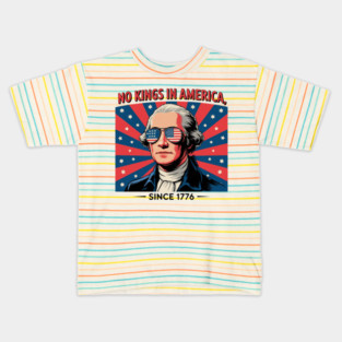 No-kings-in-america Kids T-Shirt