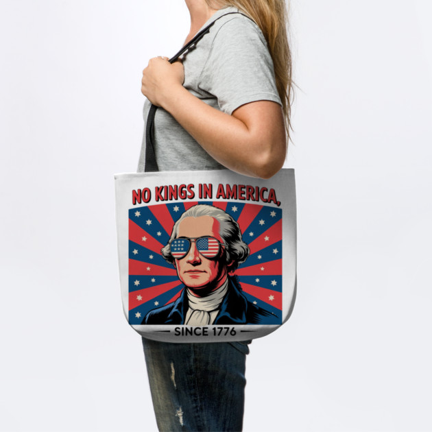 No-kings-in-america by Creatifly Graphic Tees