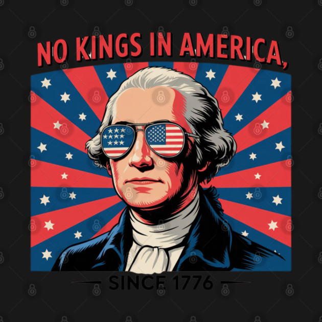 No-kings-in-america by Creatifly Graphic Tees