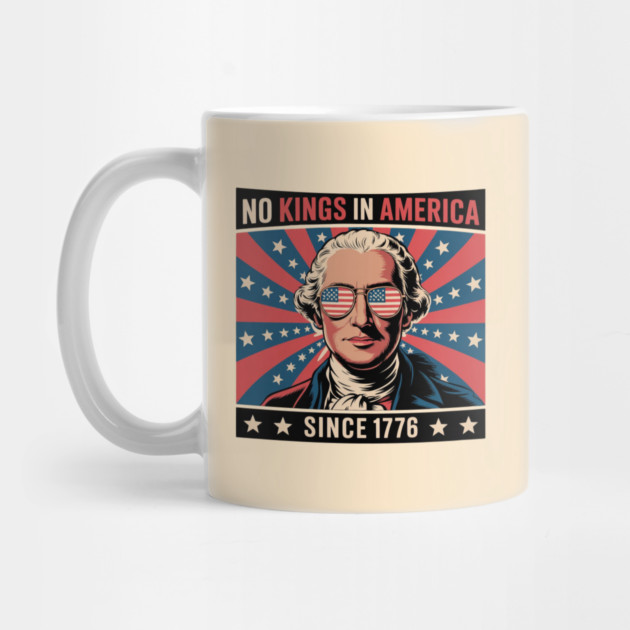 No-kings-in-america by Creatifly Graphic Tees