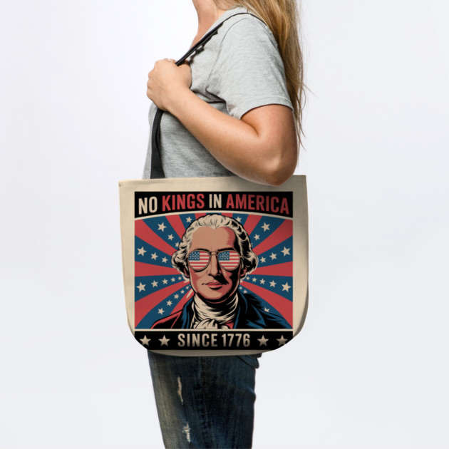 No-kings-in-america by Creatifly Graphic Tees