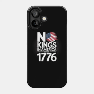 No-kings-in-america Phone Case