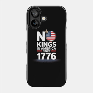 No-kings-in-america Phone Case