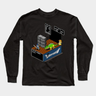 dragon quest pixel Long Sleeve T-Shirt