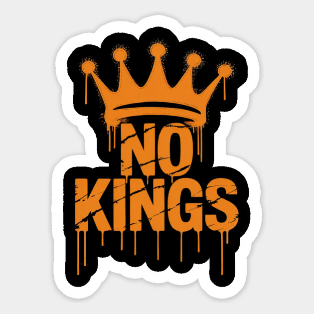 No-kings-in-america Magnet by Creatifly Graphic Tees