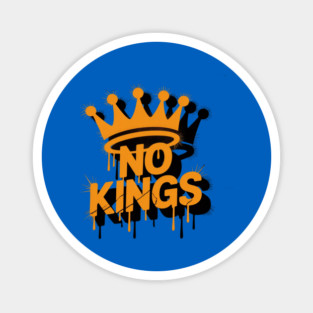 No-kings-in-america Magnet