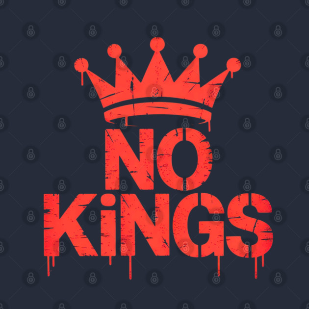 No-kings-in-america by Creatifly Graphic Tees