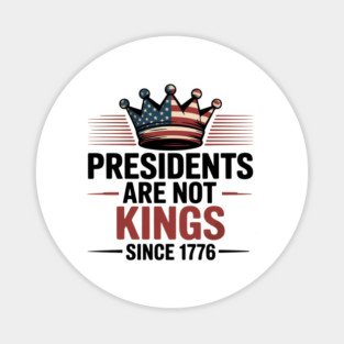 No-kings-in-america Magnet