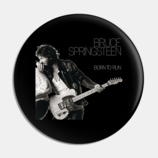Bruce Springsteen Born to Run Double Sided Pin