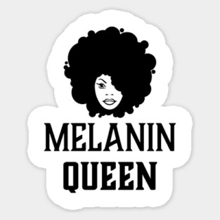 Melanin Queen, Black Girl Magic, Black Woman Magnet