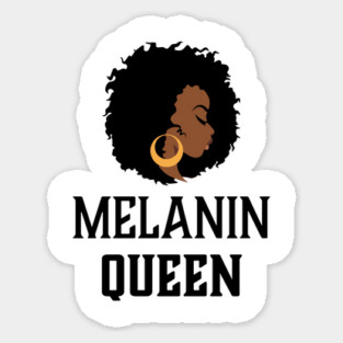 Melanin Queen, Black Woman, African American Magnet