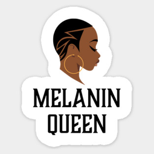 Melanin Queen, Black Woman, Black Girl Magic, African American Magnet