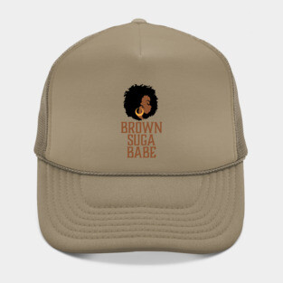 Brown Suga Babe, Black Woman, African American Hat