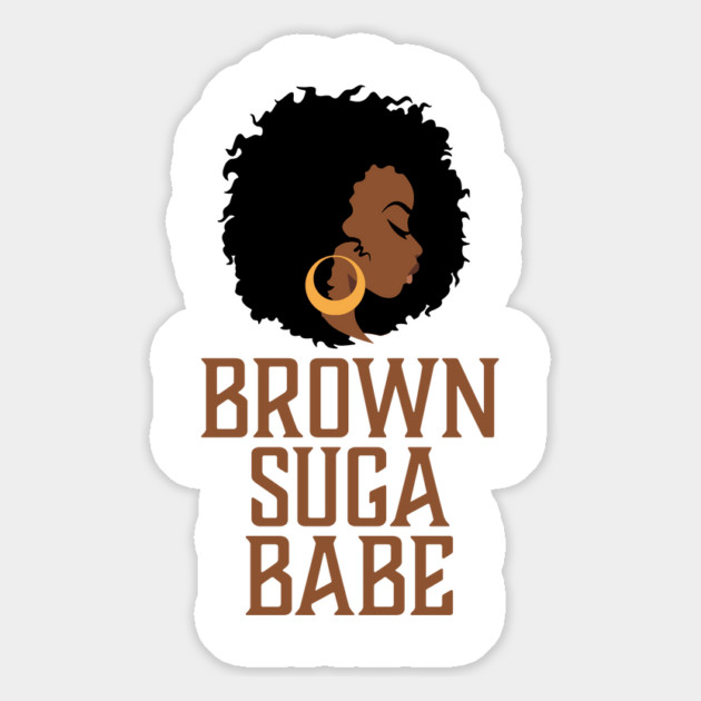 Brown Suga Babe, Black Woman, African American Magnet by UrbanLifeApparel
