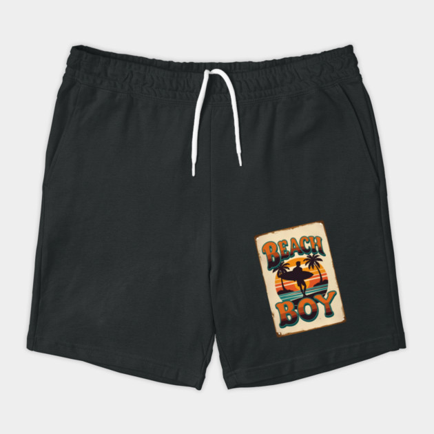 Beach Boy Retro Surf by Ink Lines