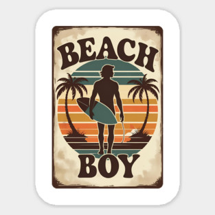 Beach Boy Sticker