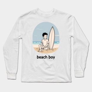 beach boy Long Sleeve T-Shirt