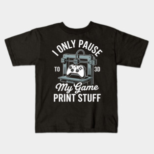 3D Printing for a 3D-Printer Enthusiast Kids T-Shirt