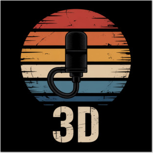 3d Print 3d Printer Gift 3d Printing Posters and Art