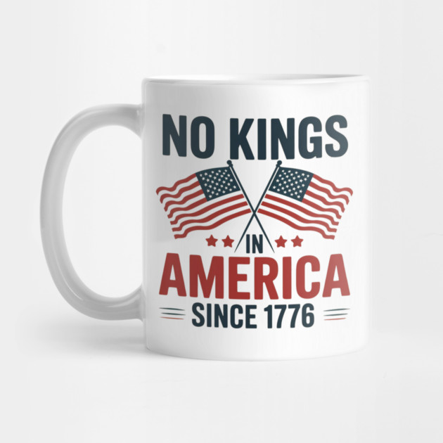 No-kings-in-america by Creatifly Graphic Tees