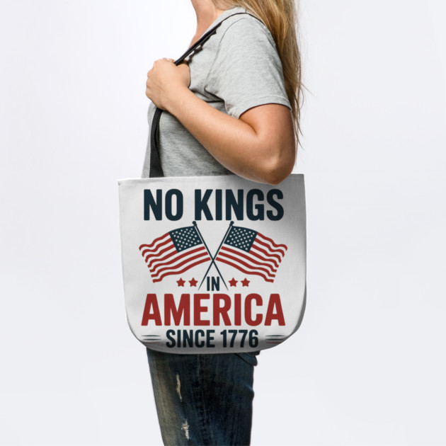 No-kings-in-america by Creatifly Graphic Tees