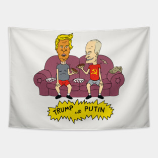 Trump & Putin Tapestry