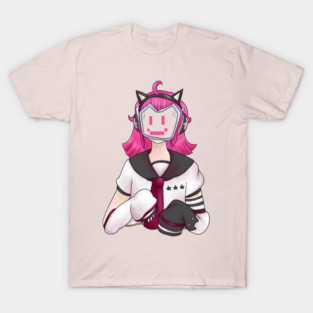 Love Live Nijigasaki Rina Tennouji Transparent Mask Design T-Shirt