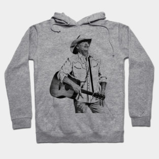 Alan jackson 70s Black Hoodie