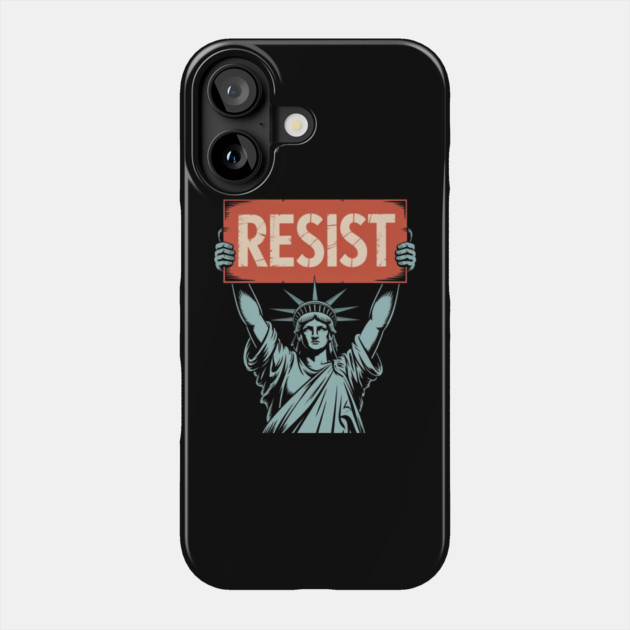 anti-trump Phone Case by Creatifly Graphic Tees