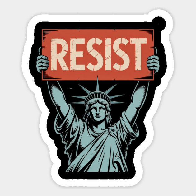 anti-trump Magnet by Creatifly Graphic Tees
