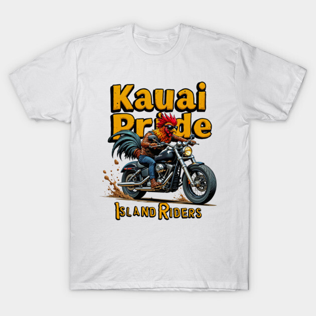 Kauai Pride Island Riders T-Shirt by Bad Tuna Bob