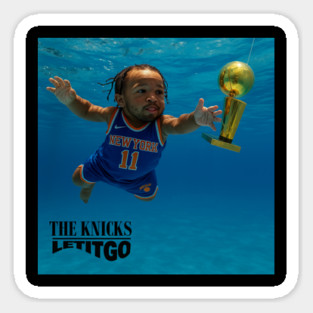 Nirvana Knicks Sticker