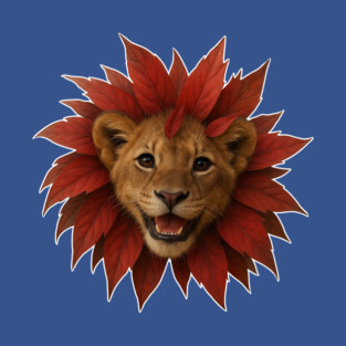 Lion Leaf Mane T-Shirt